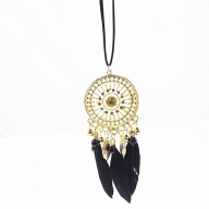 Moda Retro de plumas indio