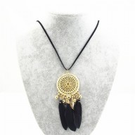 Moda Retro de plumas indio