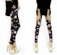 Floral Print Leggings