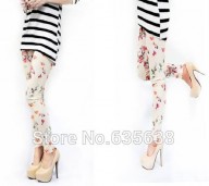 Floral Print Leggings
